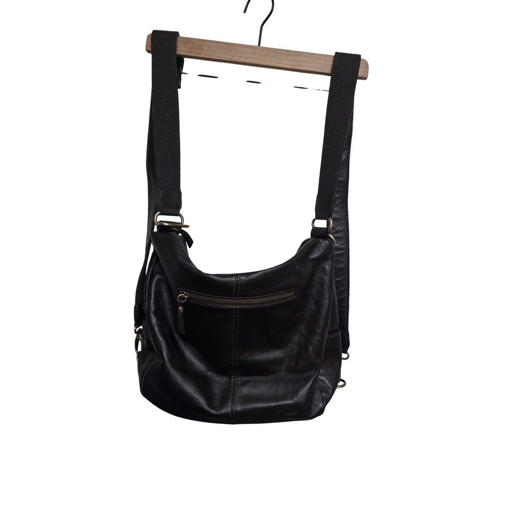 Pelleteria Veneto‎ Made in Italy Leather Convertible Backpack Shoulder Bag